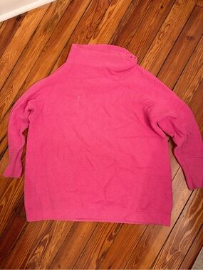 Free People Women's Pink Turtleneck Sweater